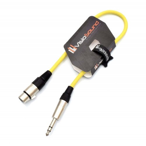Câble xlr femelle jack - xlr, à