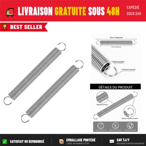Ressorts traction acier - en,