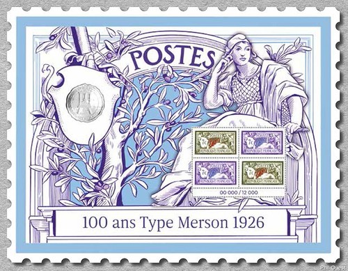 Affiche timbres 100 - , type