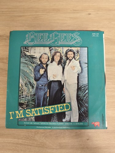Bee gees 45t - i'm, satisfied