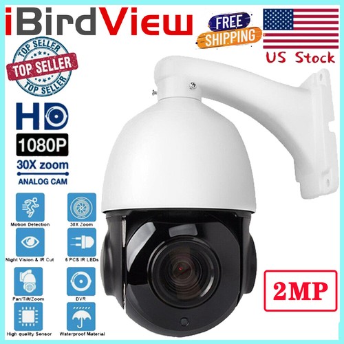 1080p 2mp 4in1 ptz - dome, camera