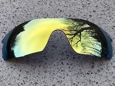 Gravé 24K Or Miroir Verre de