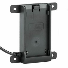 Ikan BP5T-S Sony L Series Battery Plate with coil Coax Connector (Black)..READ