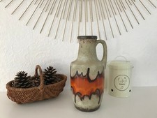 ♦ Ancien Vase W Germany en Céramique Vintage Hauteur 27 Cm