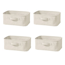 Set of 4 MUJI Polyester Linen