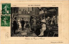 CPA AK PARIS 7e Au Bon Marché