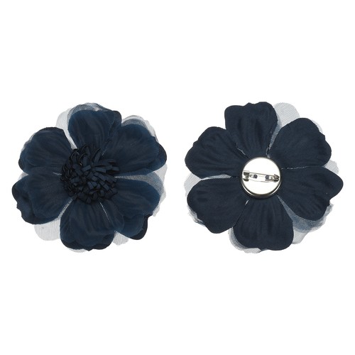 Broche tissu fleur - broche,