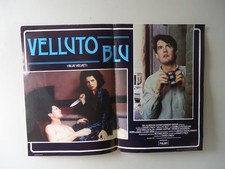 DAVID LYNCH/BLUE VELVET/ F6/affiche italienne fotobusta 1986