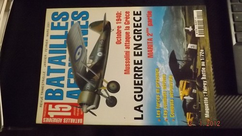 Revue batailles aeriennes - revue,
