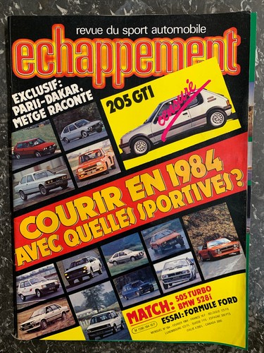 Revue echappement 184 - echappement, n°184