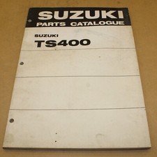PARTS LIST SUZUKI TS 400 1974