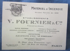 CARTE DE VISITE ANCIENNE 