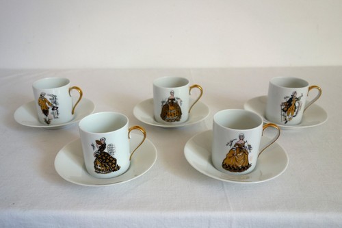 Tasses café moka - 5, à