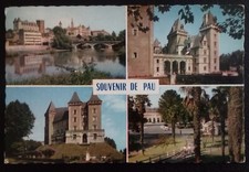 Carte postale pau - carte,