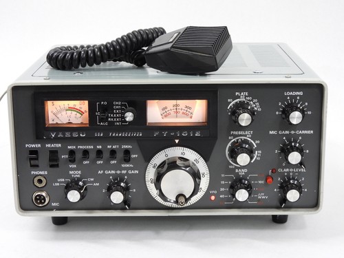 Yaesu 101e ssb ham radio - yaesu,