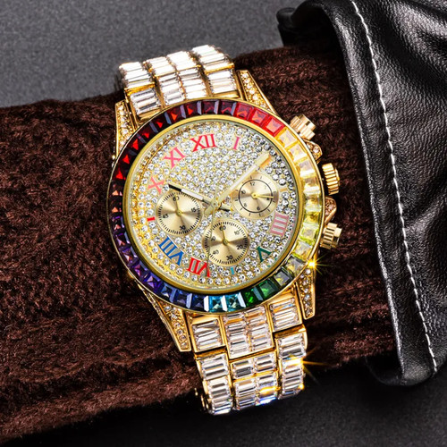 Montre femme homme diamant - montre,