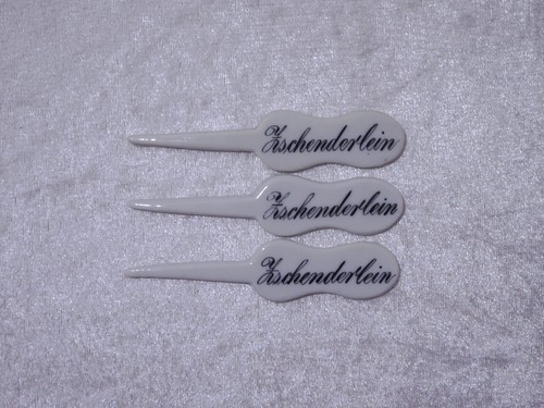 Antique porcelaine stecker - 3,