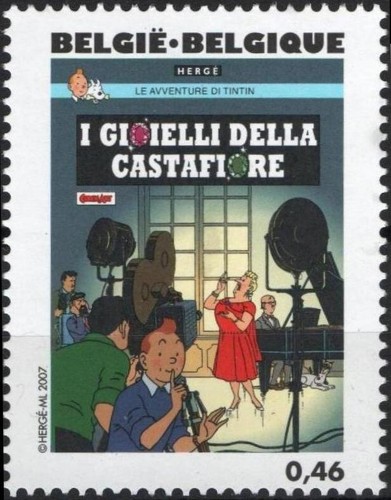 Tintin kuifje herge - tintin, belgique