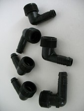 Barbed fitting for flexible