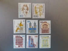 8 Timbres Stamps Allemagne /