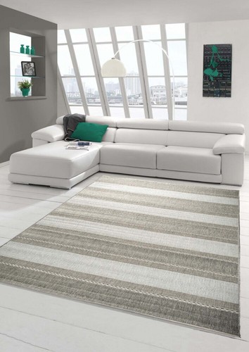 Tapis moderne tissu - à, plat