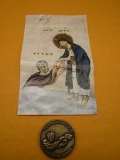 Lot d'objets religieux anciens