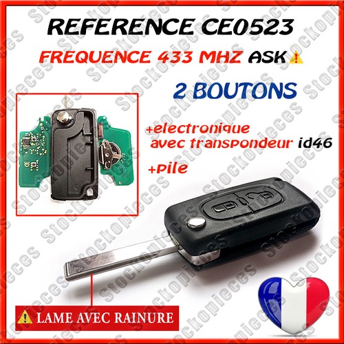 Cle vierge ce0523 boutons - 2,