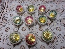 Lot de 10 anciennes boules de
