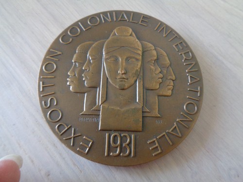 Medaille exposition coloniale - medaille,