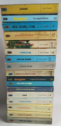 Lot livres frank - livres, g