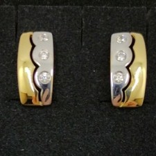 Boucles D'Oreilles Or 18K 750