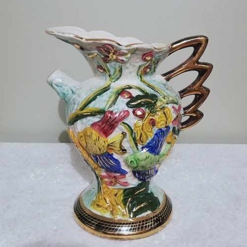 Vase céramique signé - vase,