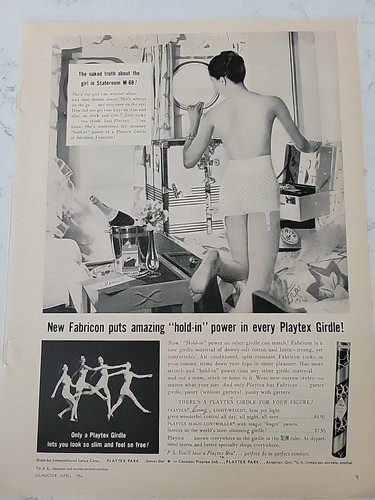1956 women playtex girdle - 1956, women's