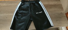 Short Palm Angels Noir Bandes