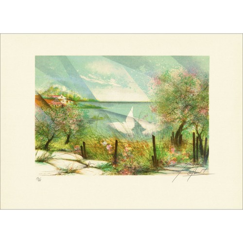 Poulet raymond lithographie - poulet,