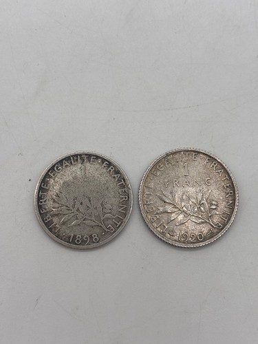 Lot pièces franc semeuse - 2,