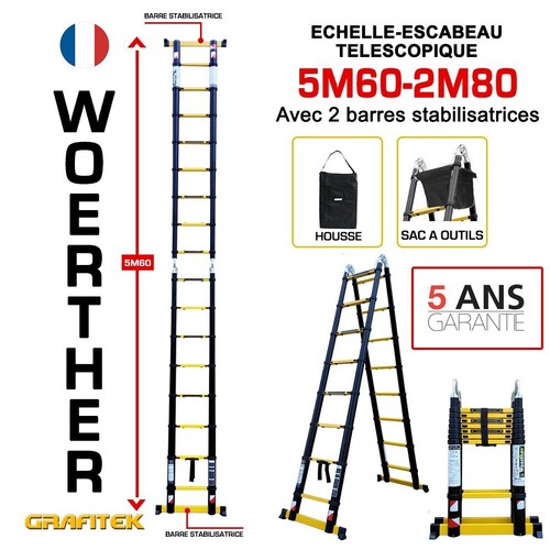 Escabeau-échelle