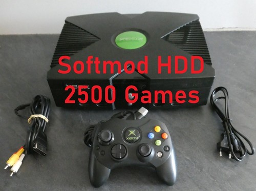 Console xbox softmod 1ere - xbox,