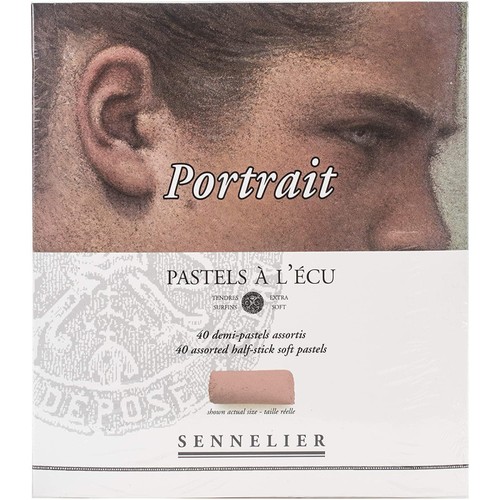 Boîte demi pastels a - de, 40