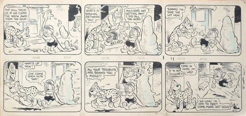 Planche originale midge - de, "midge
