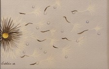 Peinture Aquarelle Fleurs "