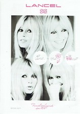 Publicité Advertising 089  2010  Lancel  maroquinerie sac BB Brigitte Bardot