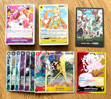 Lot 61 cartes ONE PIECE EB04