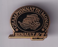 RARE PINS PIN'S .. F1 AUTO CAR PROST RENAULT CHAMPION DU MONDE MOTEUR A.B ~GA