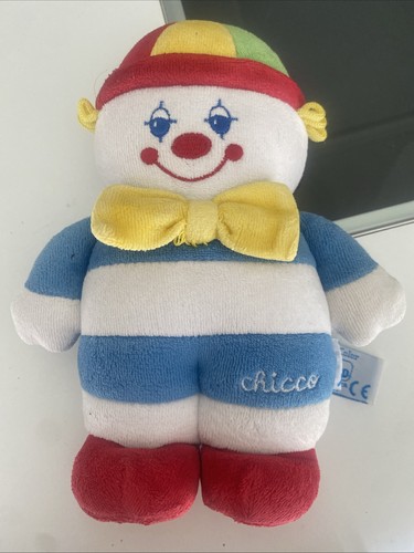 Peluche doudou clown chicco - doudou,