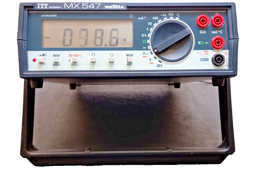 Multimetre table metrix - multimetre,