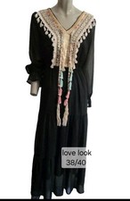 "LOVE LOOK"ROBE LONGUE T.S/M =38/40