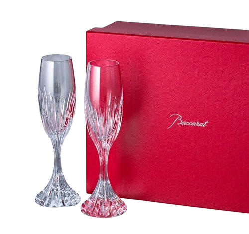 Baccarat crystal massena flute - baccarat,