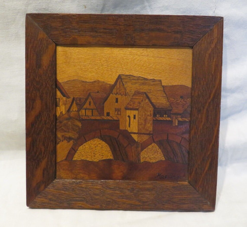 Tableau marquetterie - tableau,
