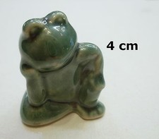 superbe grenouille miniature en porcelaine, rêveur ,collection,kikker ,frog 2*T2